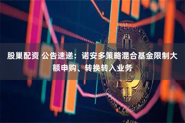 股巢配资 公告速递:诺安多策略混合基金限制大额申购、转换转入业务