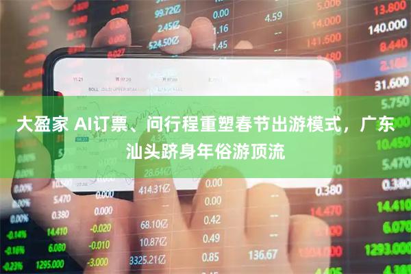 大盈家 AI订票、问行程重塑春节出游模式，广东汕头跻身年俗游顶流